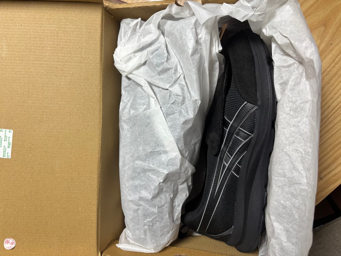 (새상품) 아식스 라이프워커 블랙 280 상품이미지1