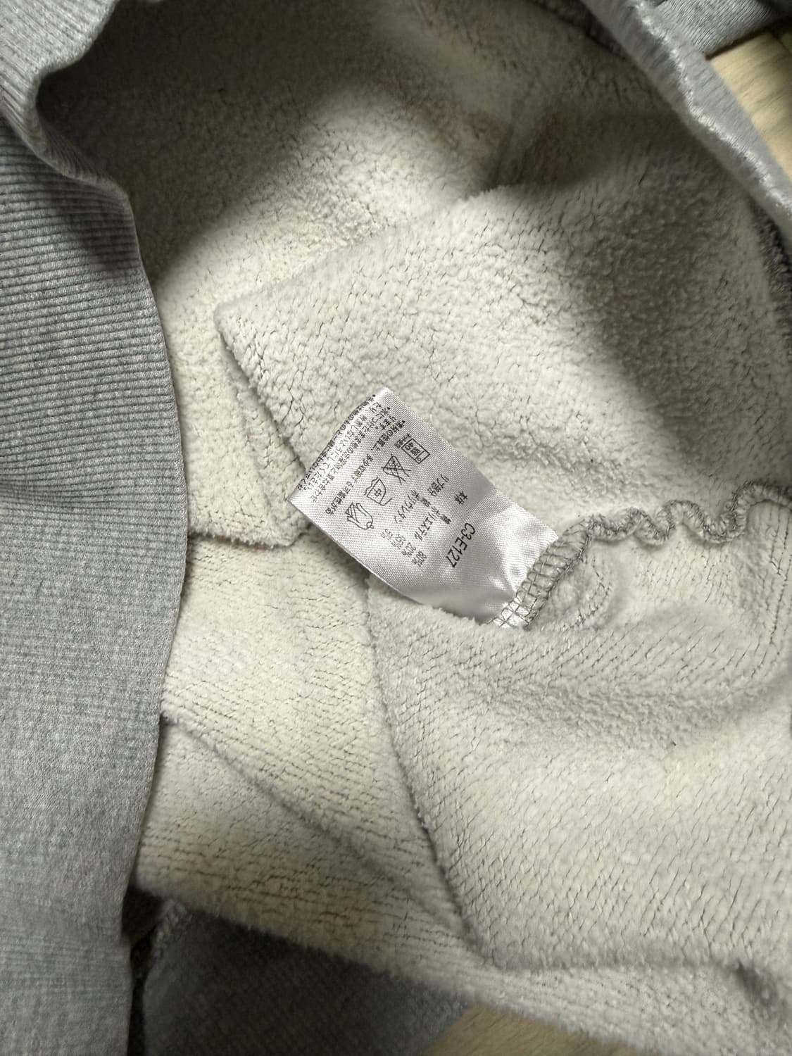 챔피온 리버스 위브 후드티 그레이 L 상품이미지4