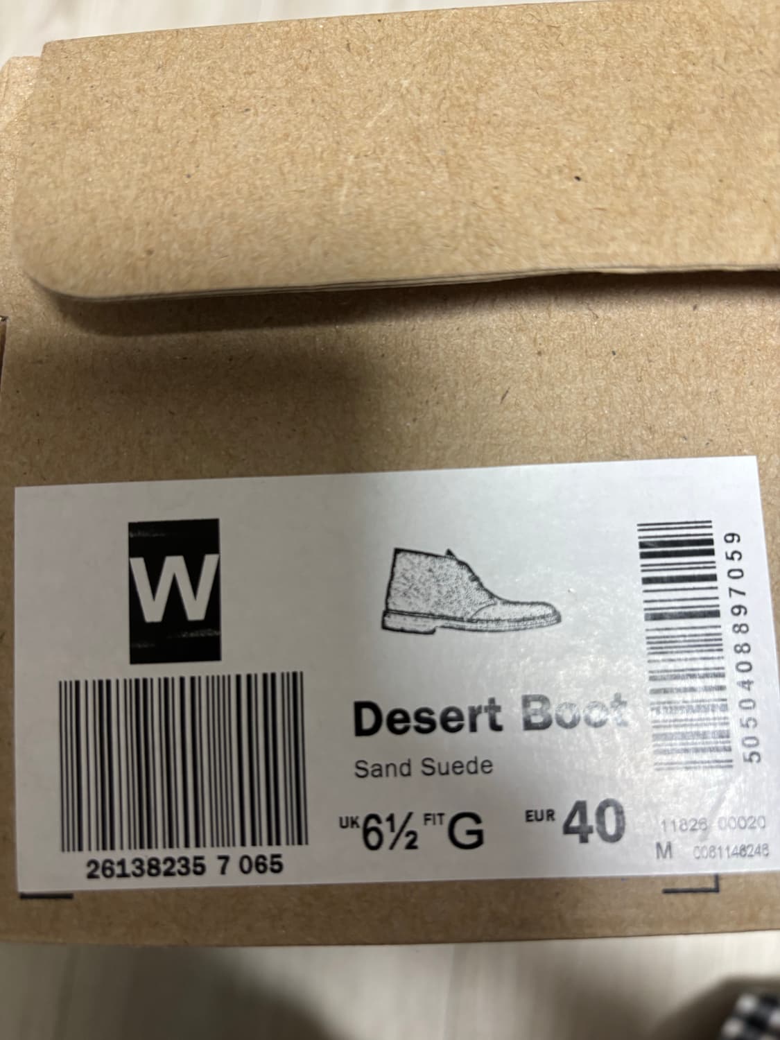 클락스 데저트 부츠 샌드 스웨이드 250 상품이미지6