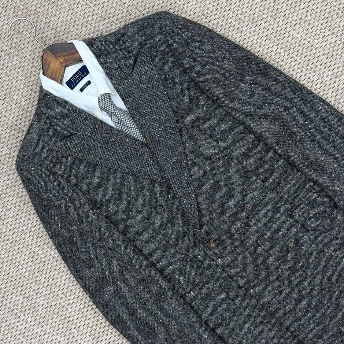 폴스튜어트 네프 트위드 더블 브레스티드 자켓 상품이미지1