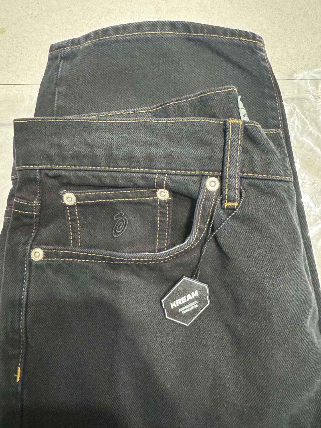 [32] Stussy 데님 클래식 진 워시드 블랙 상품이미지3