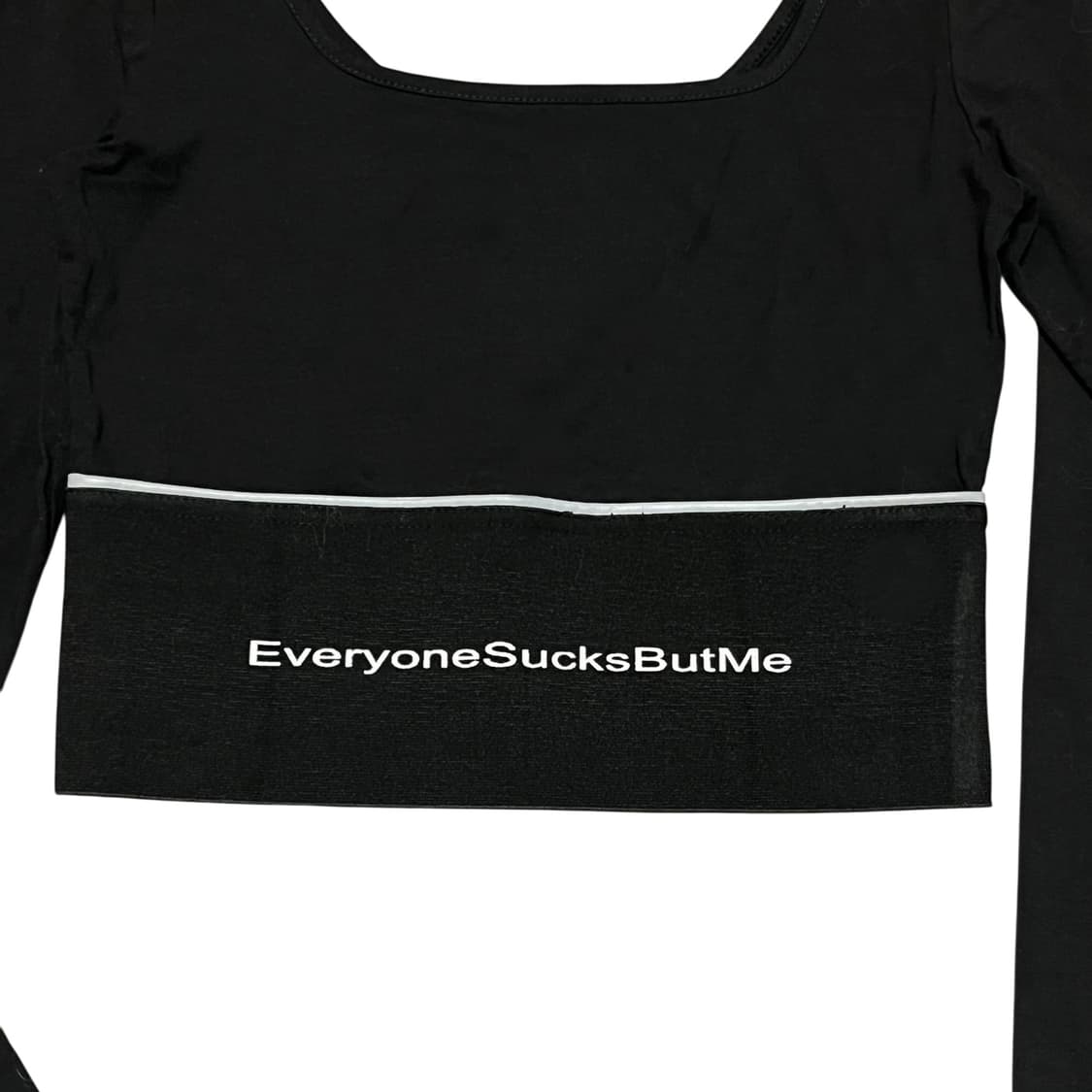 Cosmique Studio, Lettering Cropped Top_B 상품이미지2