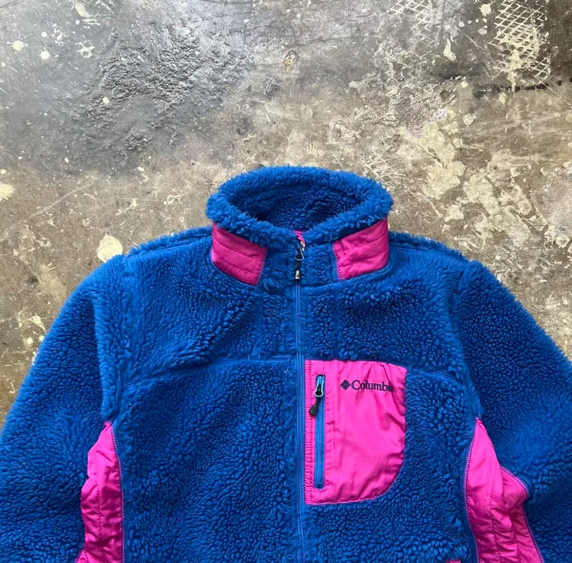 M) 컬럼비아 쉐르파 양털 플리스 자켓 점퍼 콜롬비아 뽀글이 후리스 상품이미지2