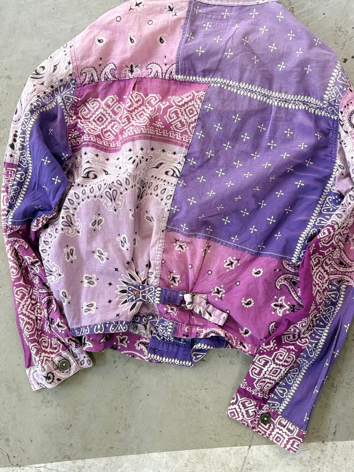 캐피탈 반다나 패치워크 셔츠 상품이미지5