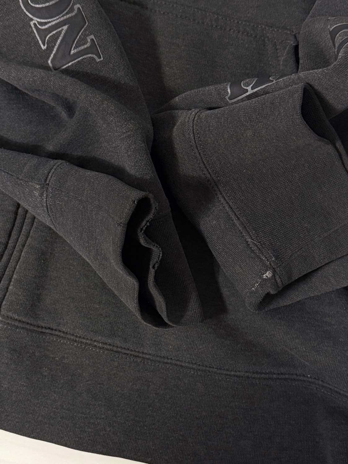 할리데이비슨 00‘s 오버핏 스컬헤드 스웻 후드집업 상품이미지6