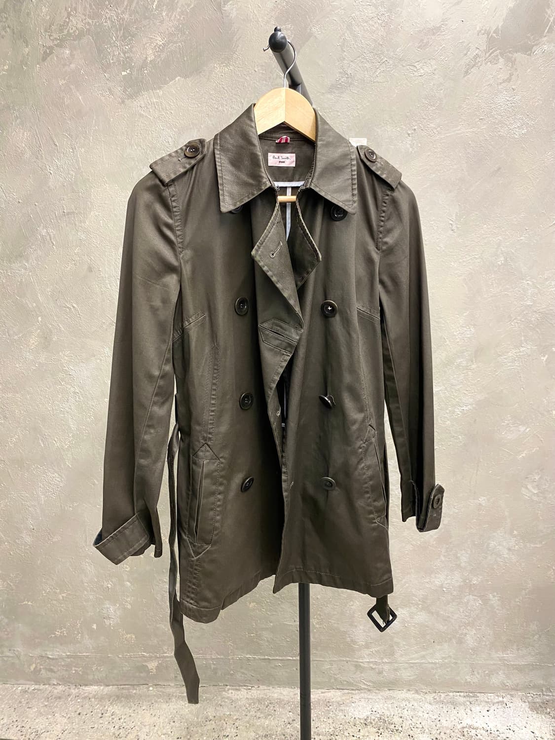 [40] Paul Smith PINK 폴스미스 핑크 코팅 더블 자켓 상품이미지1