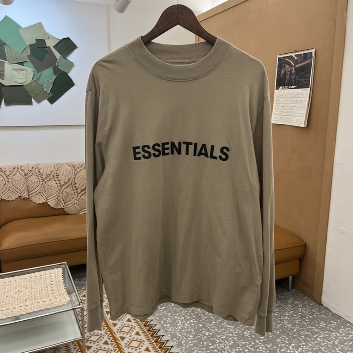 피어 오브 갓 에센셜 캐주얼 빅로고 오버핏 롱슬리브 S C10748 상품이미지3