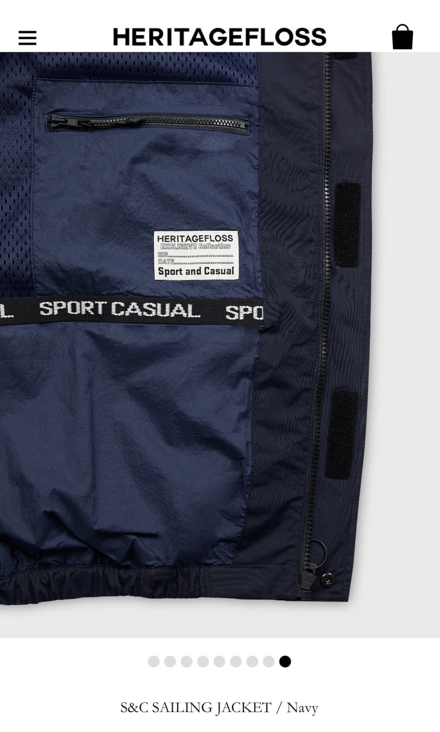 헤리티지플로스 세일링 자켓 상품이미지3