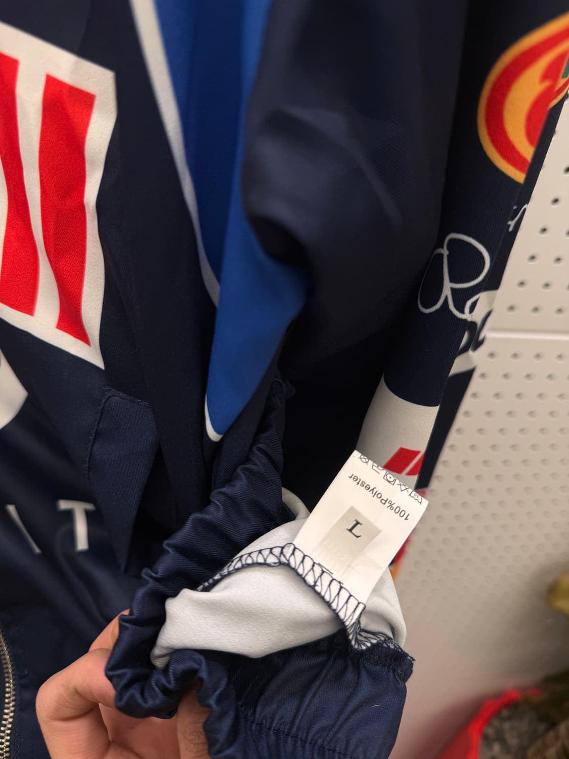 레드불 빈티지 레이싱 바람막이 자켓 U71 상품이미지5