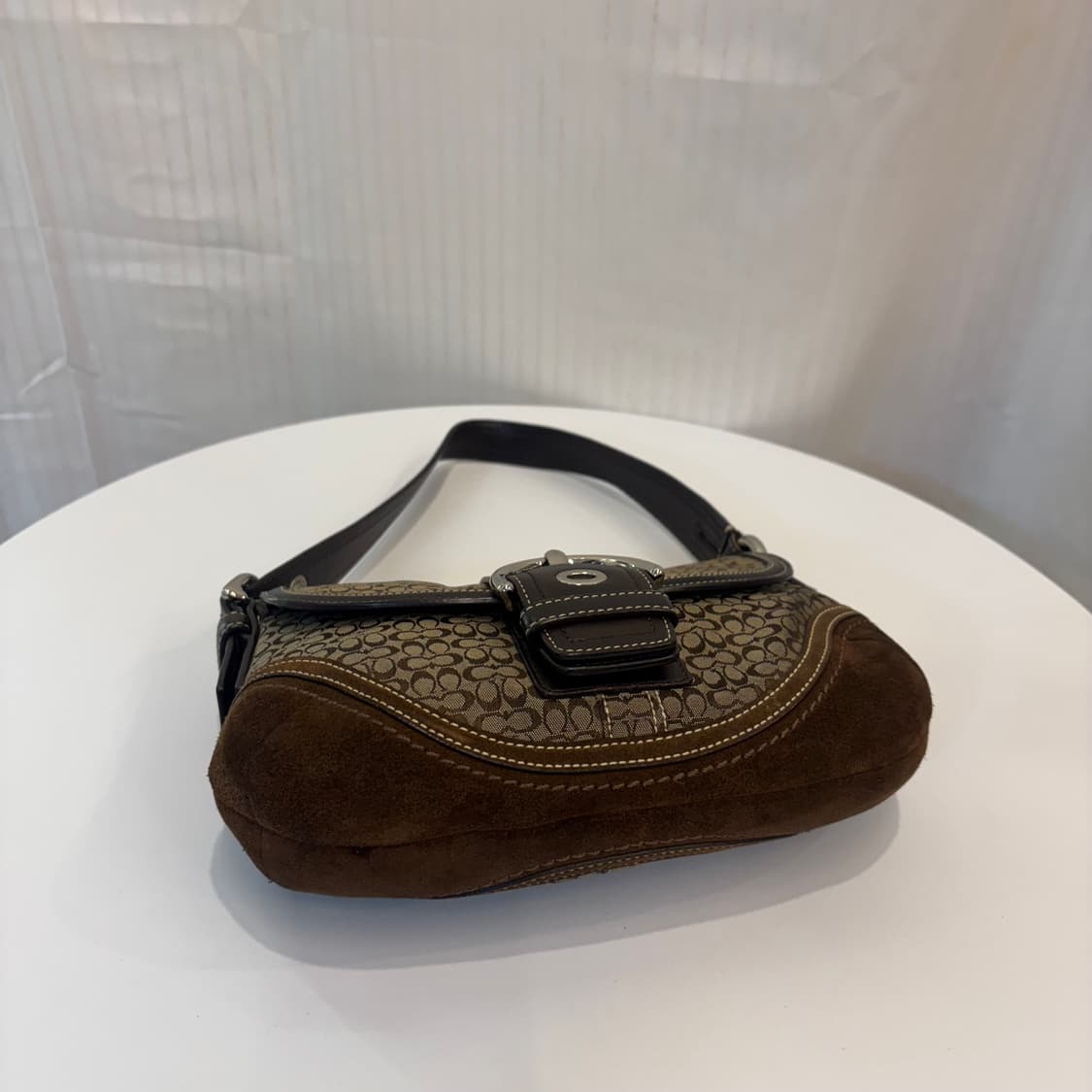 정품 코치 버클 호보백     상품이미지8