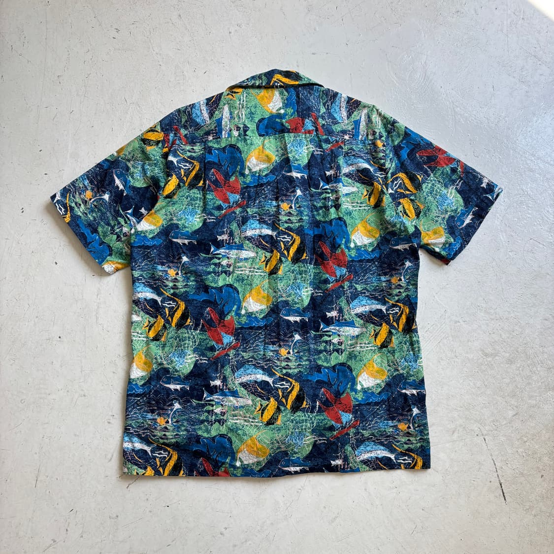 90s USA OG RJC 빈티지 하와이안 셔츠 L 상품이미지6