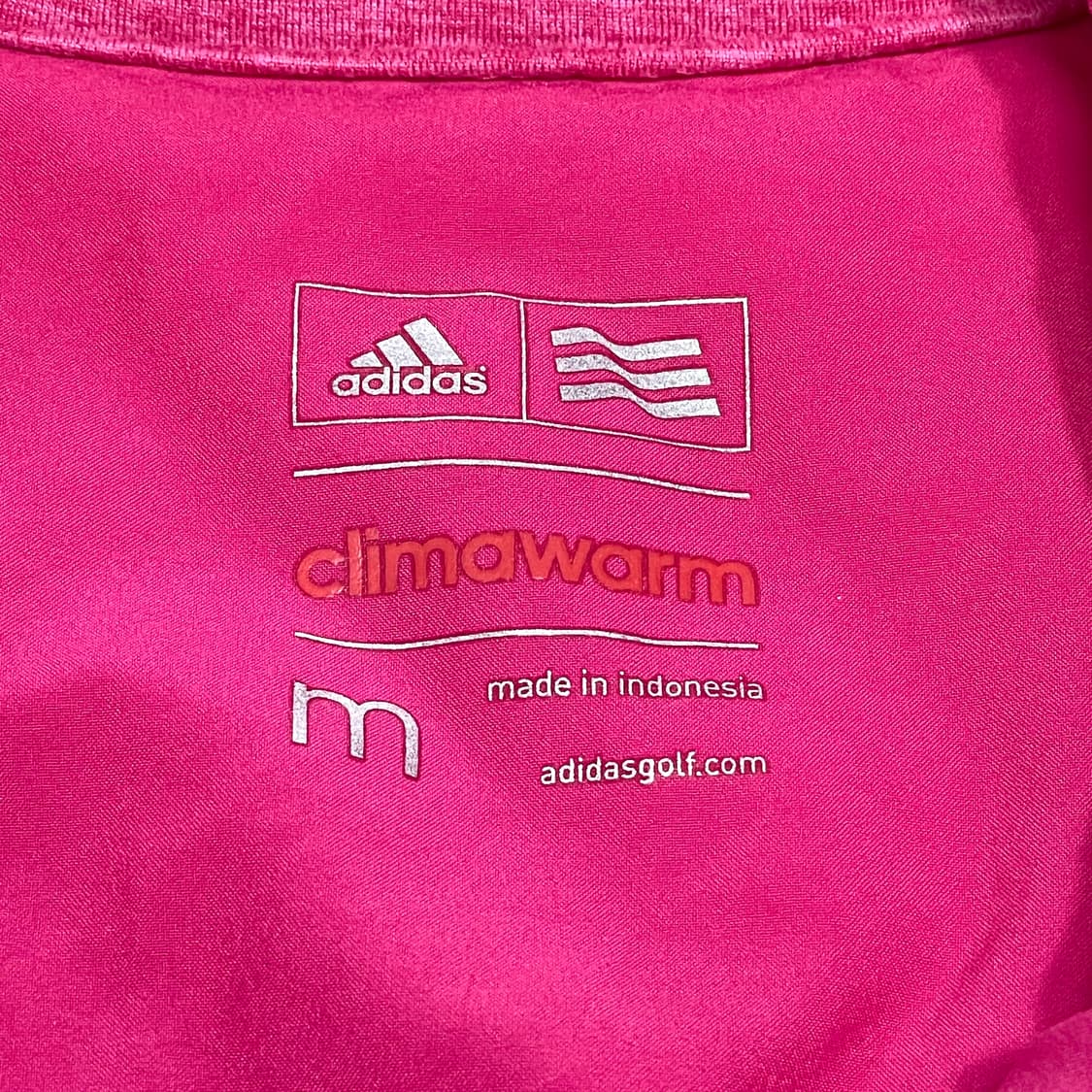 아디다스 삼각로고 핑크 경량패딩 집업 져지 여성M 상품이미지4