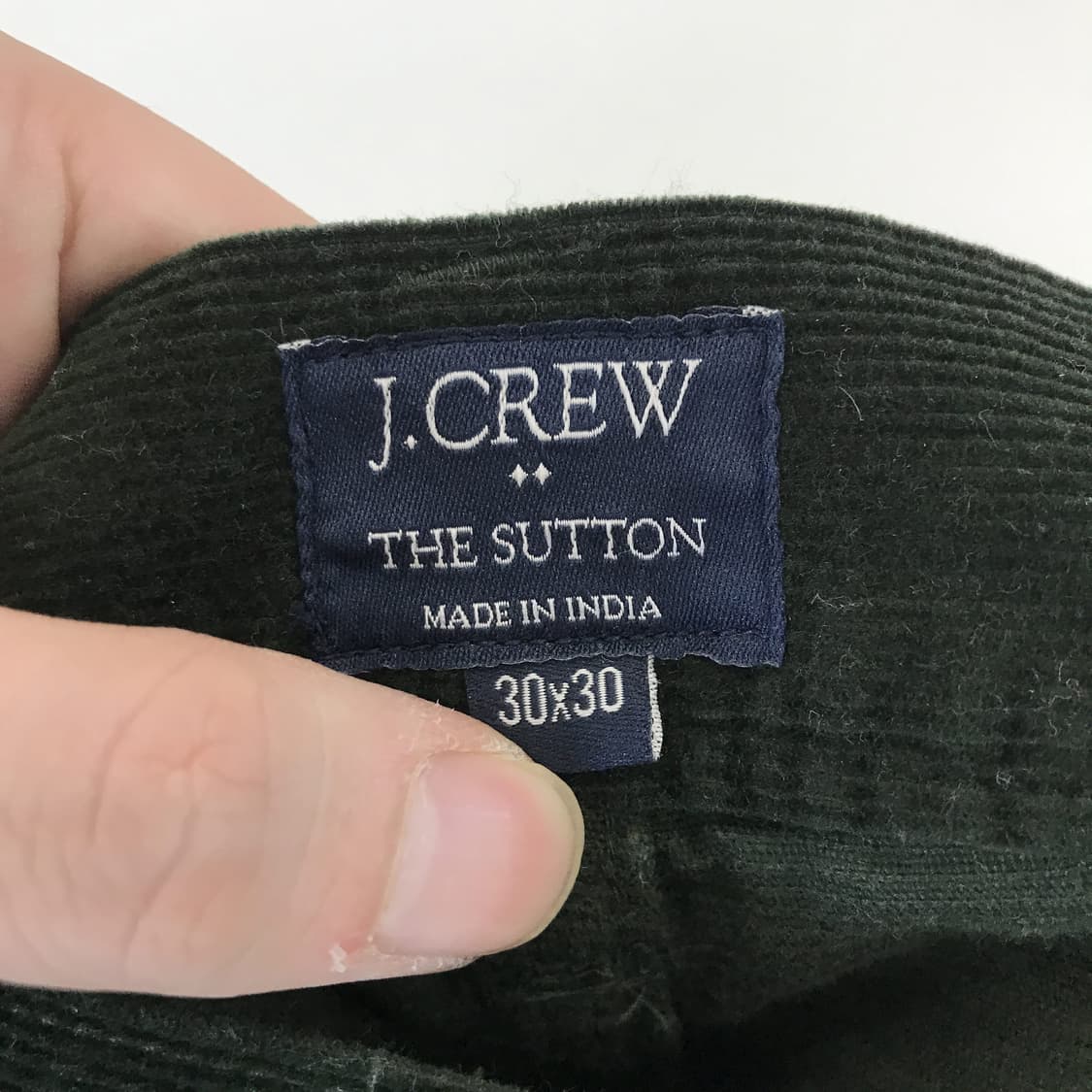 J.CREW 제이크루 코듀로이 팬츠 그린 [30-31] 상품이미지4