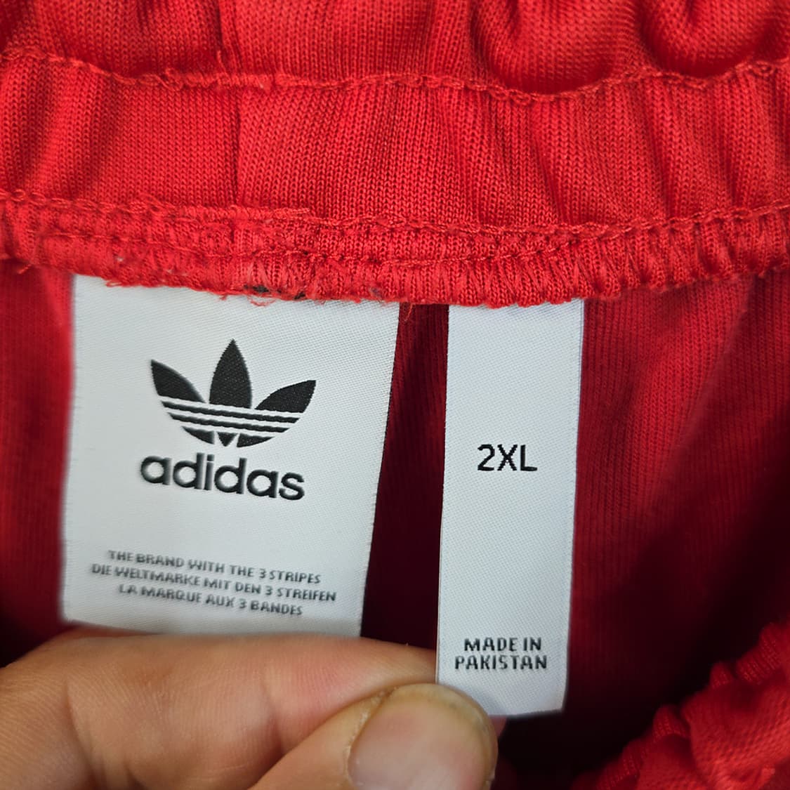 아디다스(adidas) SST 트랙팬츠 레드 2XL 상품이미지5