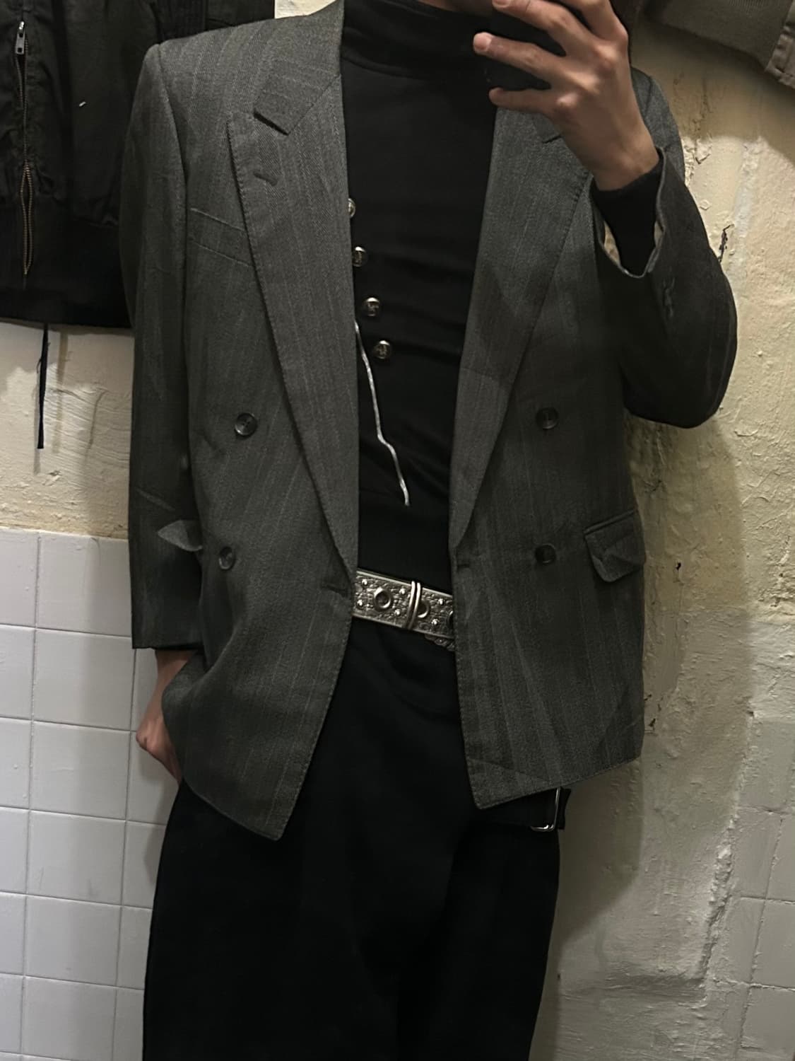 *rare* 1990s 발렌시아가 오버핏 블레이져 자켓 상품이미지1