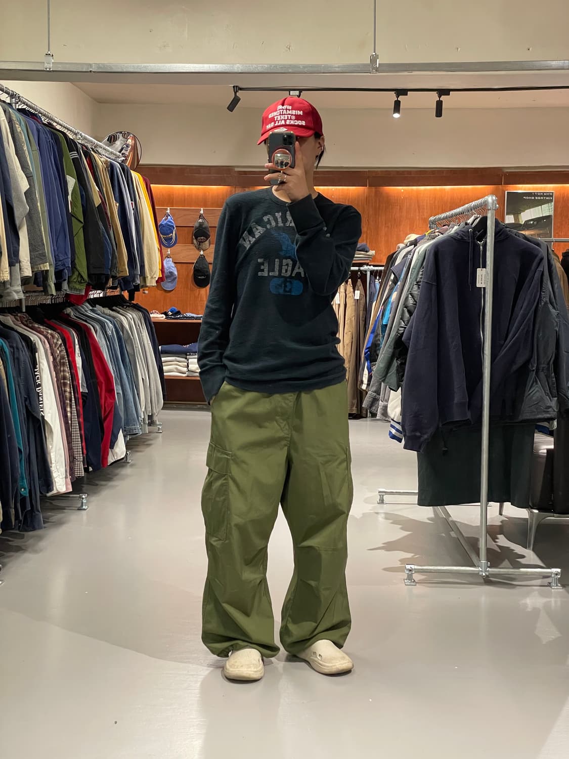 빈티지 파라슈트 카고 팬츠  (벌룬핏) 상품이미지5