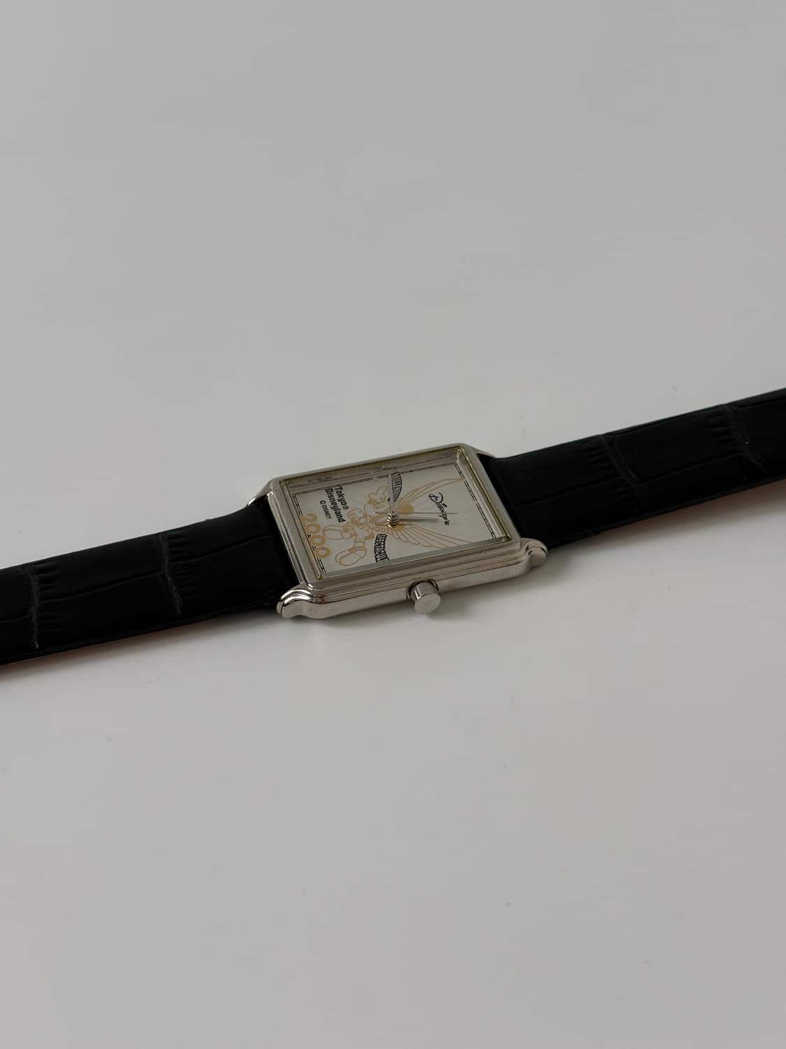 2000 Tokyo Disneyland Silver Tank Quartz 상품이미지6