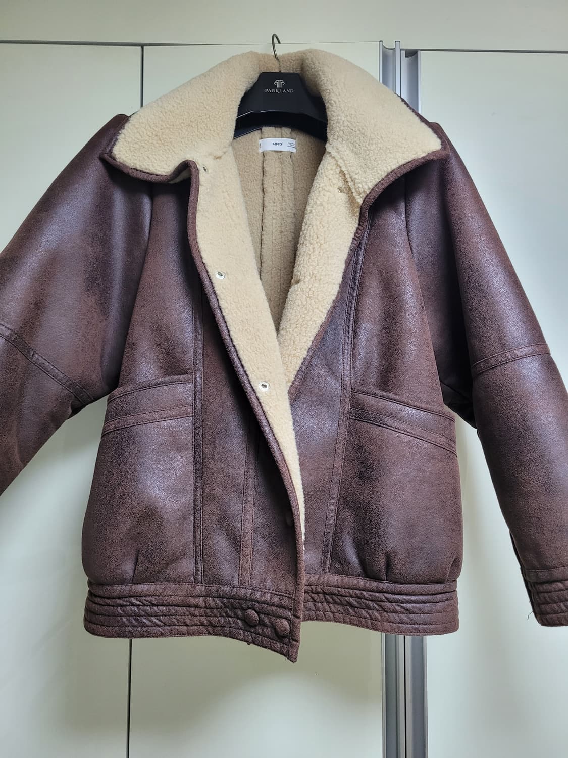 MANGO 망고 무스탕 자켓 상품이미지4