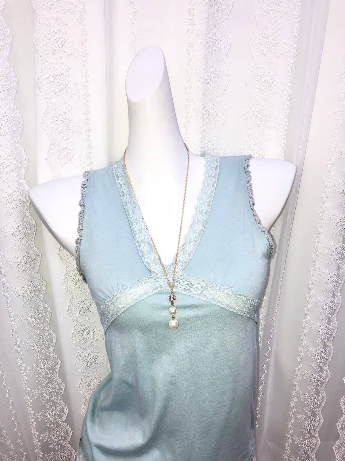 gold pearl necklace 상품이미지2