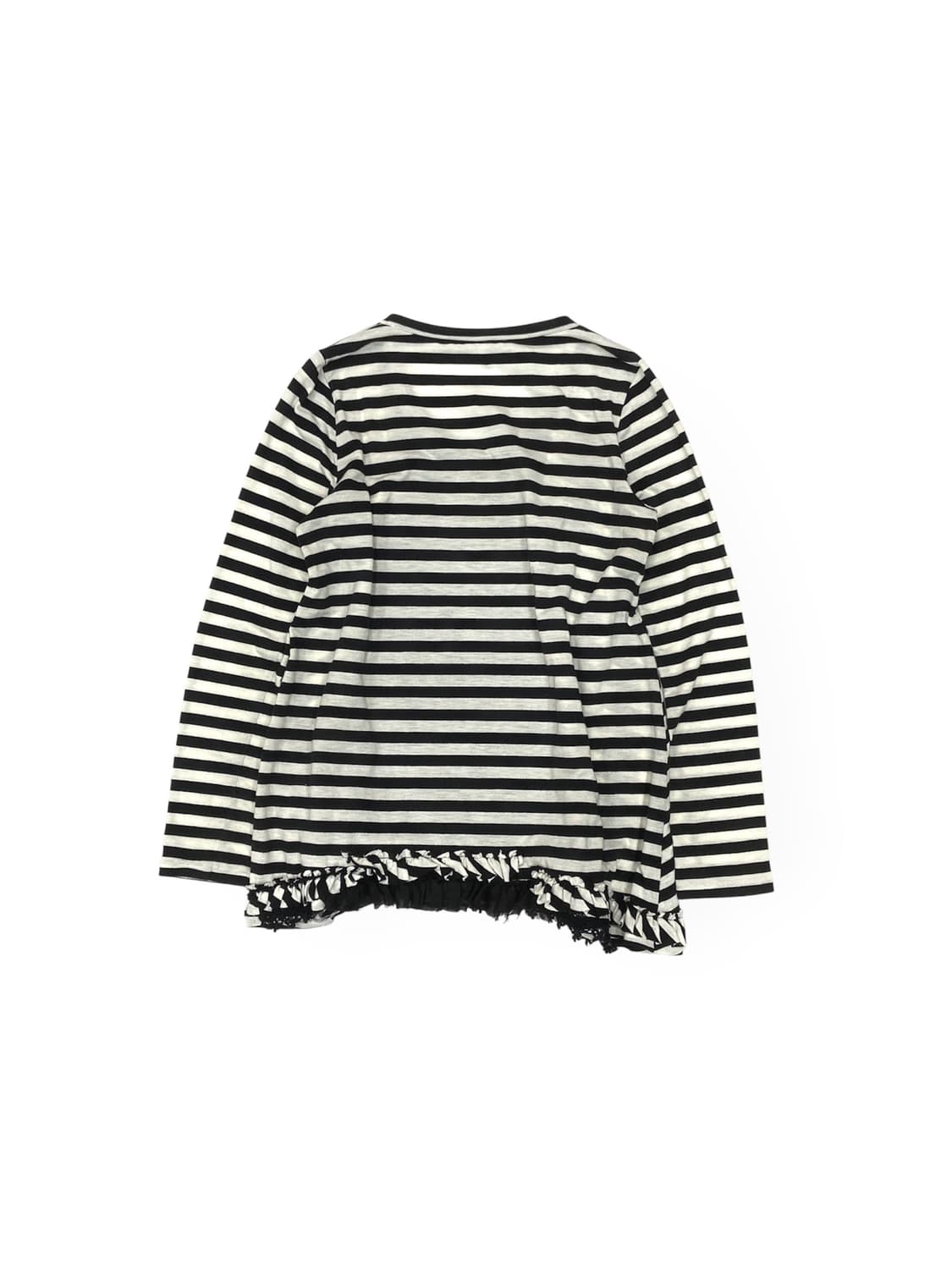 Sunao kuwahara striped ruffle tee 상품이미지4