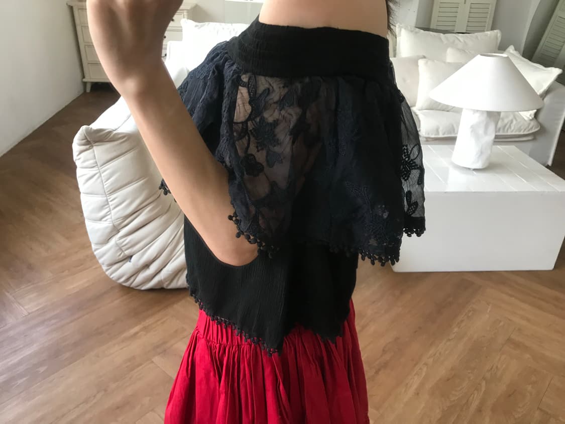 vintage lace blouse 상품이미지3