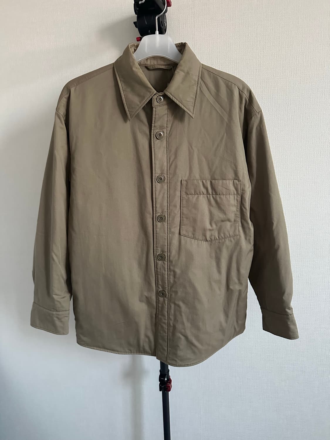 유니클로 u 패디드 셔츠 자켓 상품이미지2