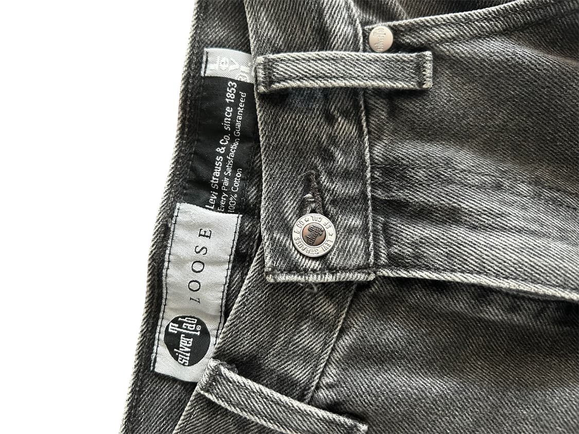 [34] 리바이스 실버탭 워시드 블랙 상품이미지4