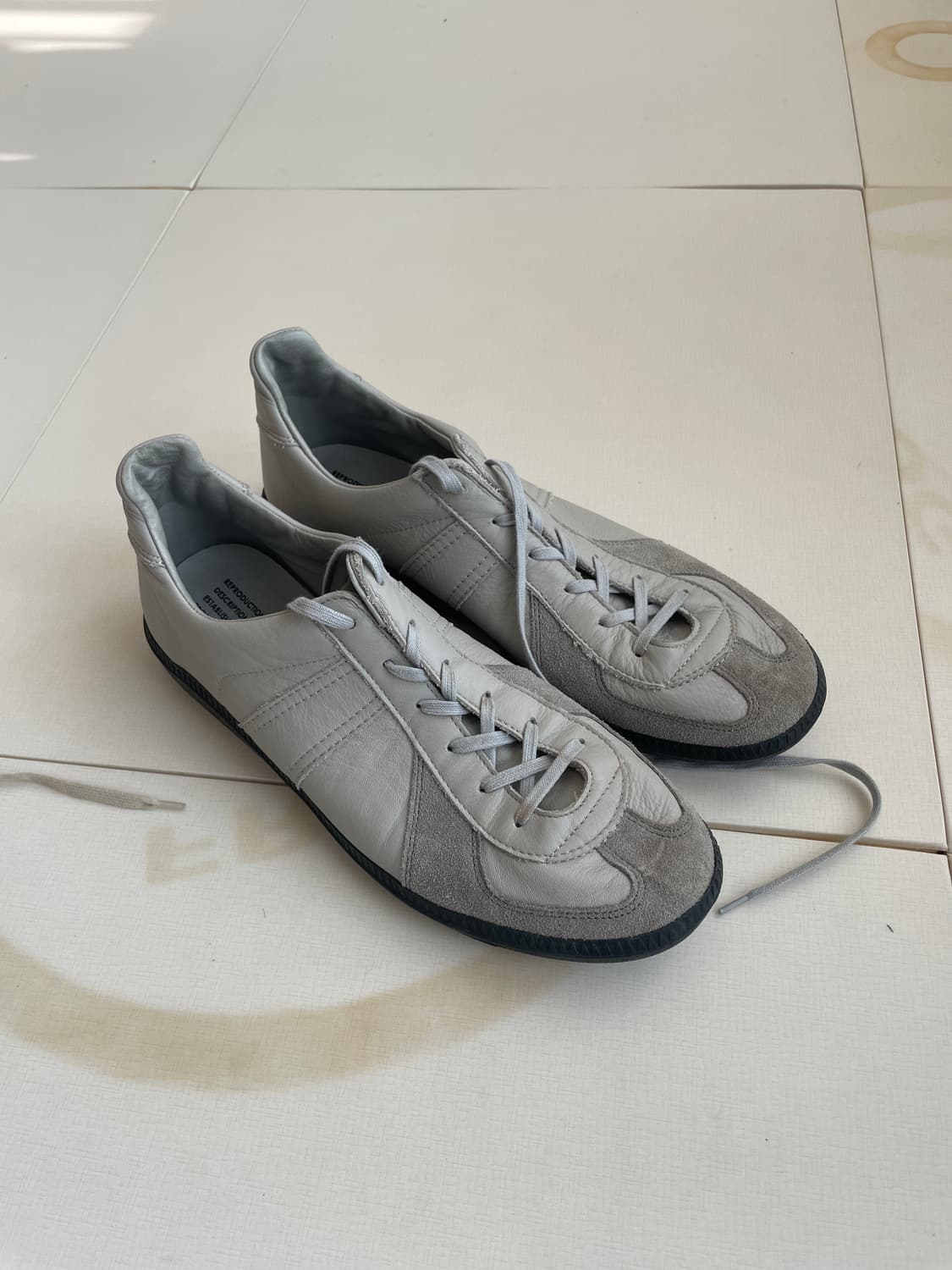 리오파 독일군 그레이 밑창블랙 285  상품이미지2