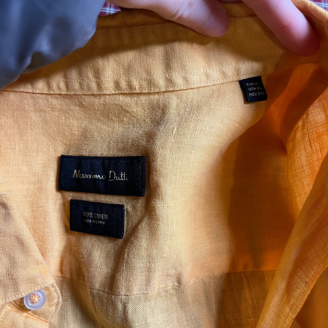 마시모두띠 린넨 솔리드셔츠 상품이미지5