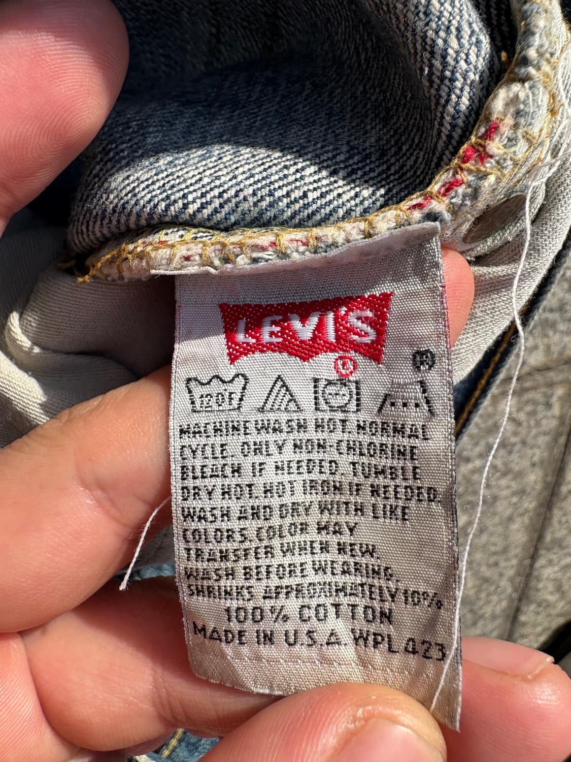 90s 리바이스 501xx 데님팬츠 상품이미지4