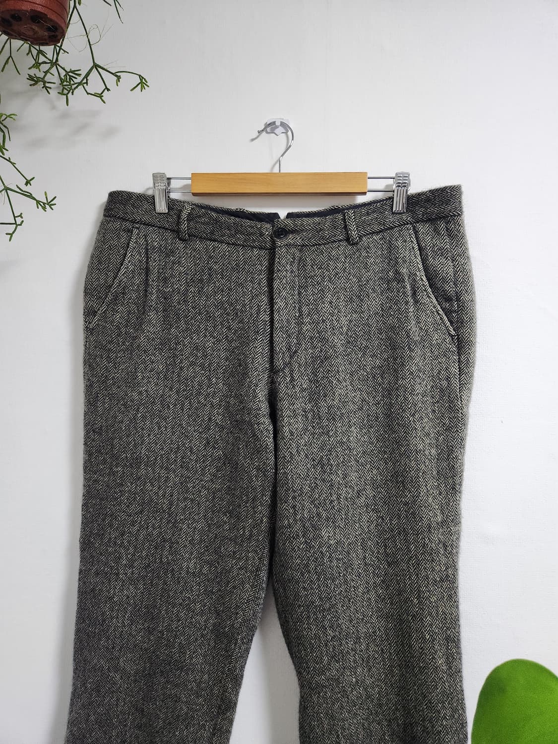 Unity 헤비 헤링본 울 트리우져(ITALYmade) 상품이미지2