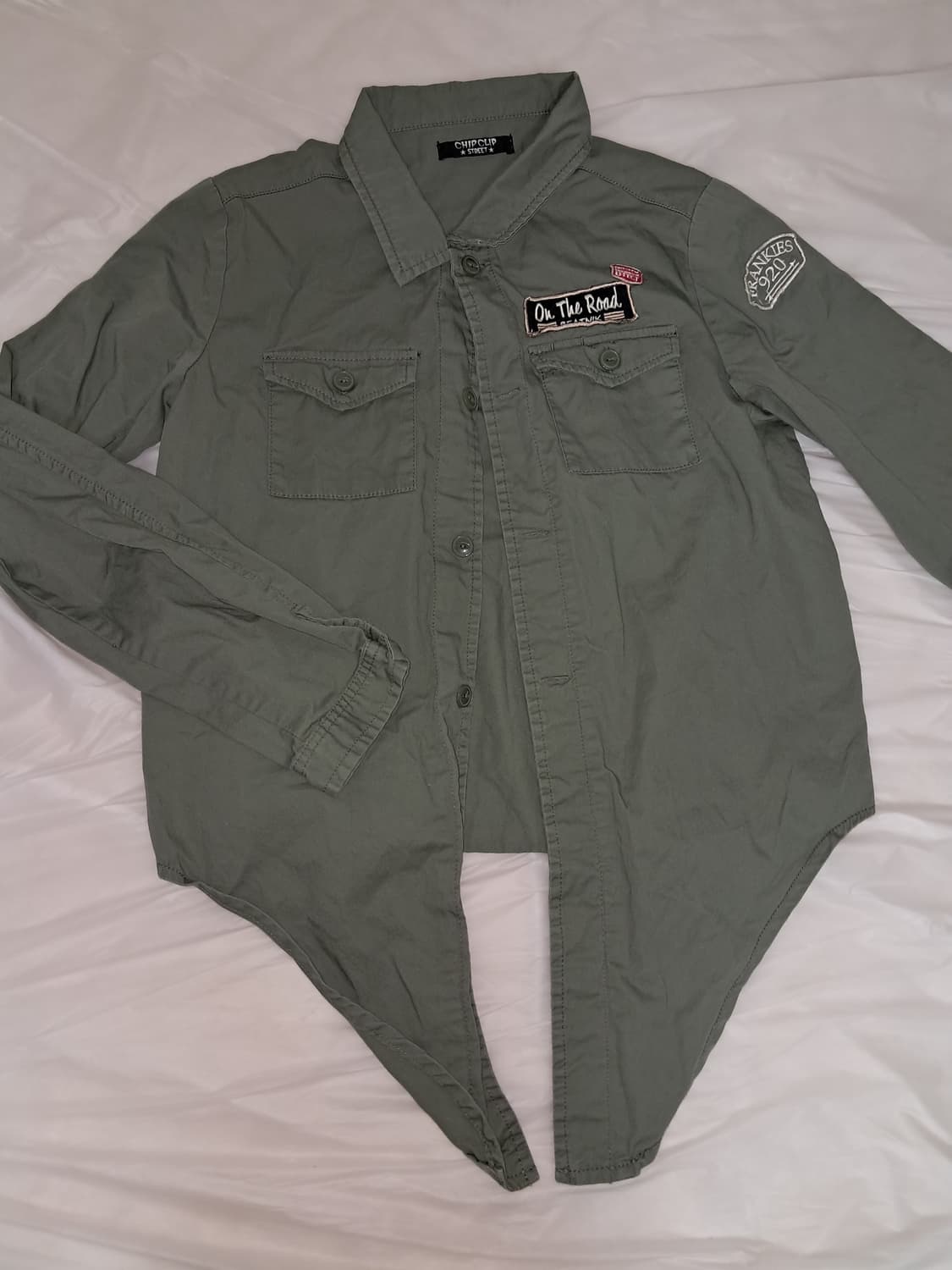 y2k 밀리터리룩 셔츠 상품이미지2