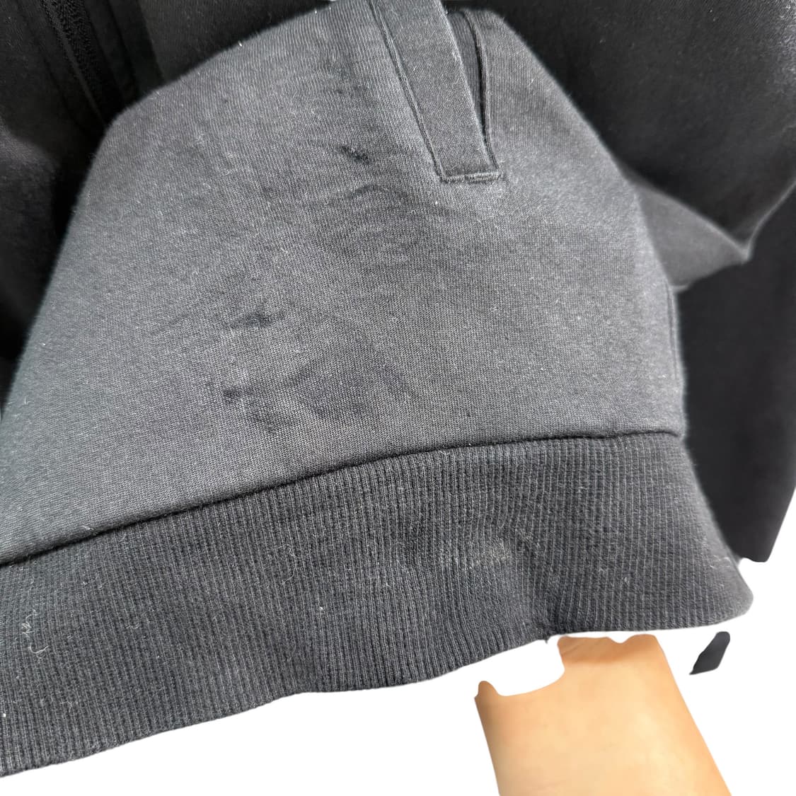 [L] 스노우피크 블랙 후드집업 상품이미지6