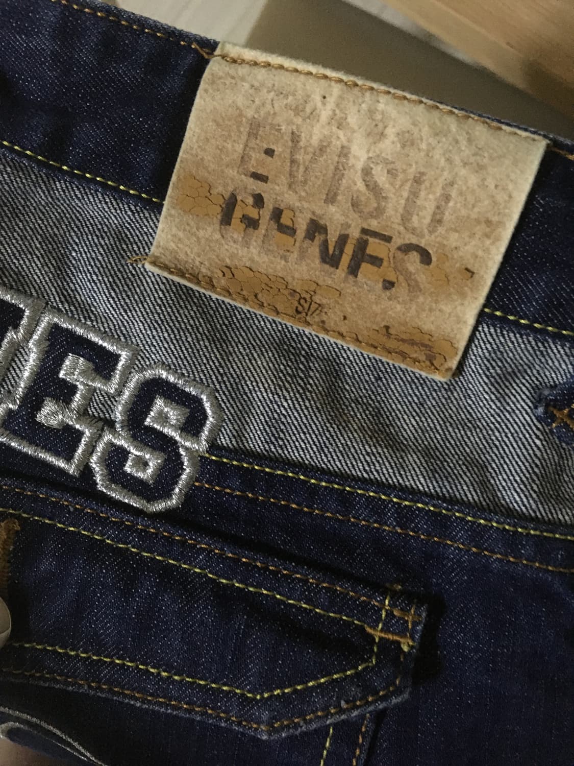 Evisu denim shorts 상품이미지7