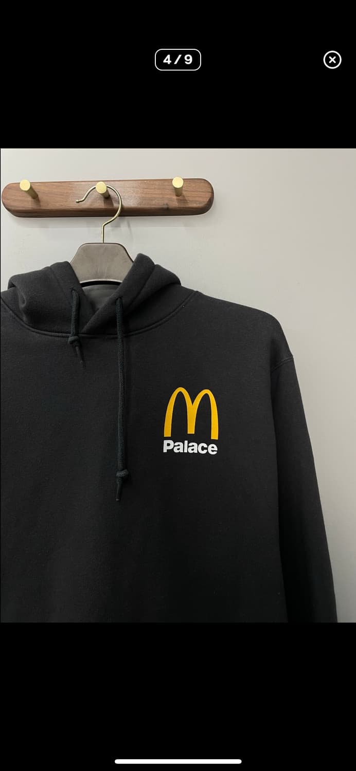 팔라스 X 맥도날드 콜라보 로고 후드티 A3390 상품이미지4