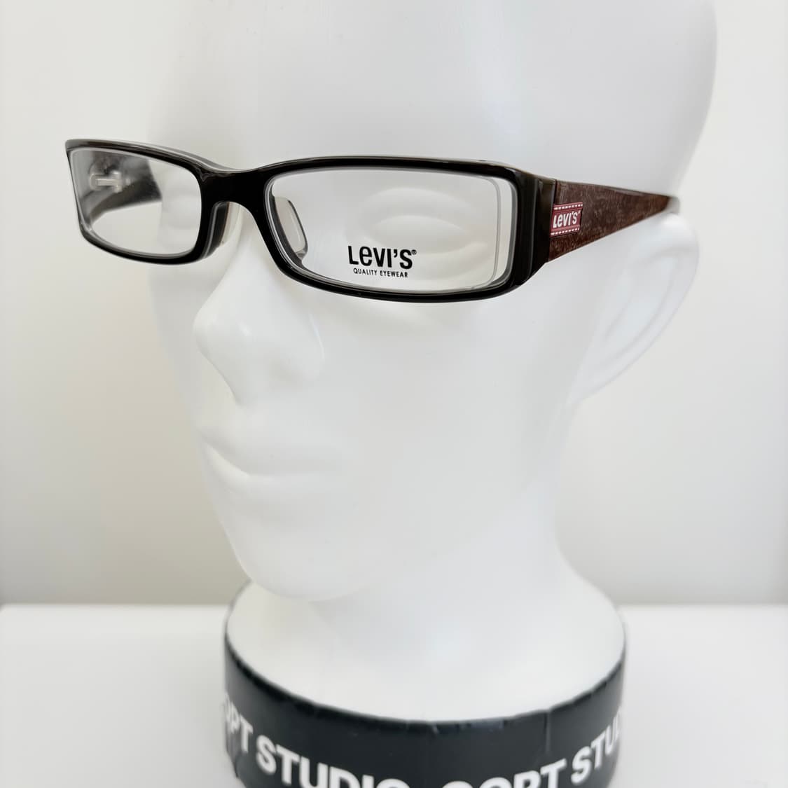 LEVI'S 리바이스 초코브라운 스퀘어 뿔테 상품이미지7