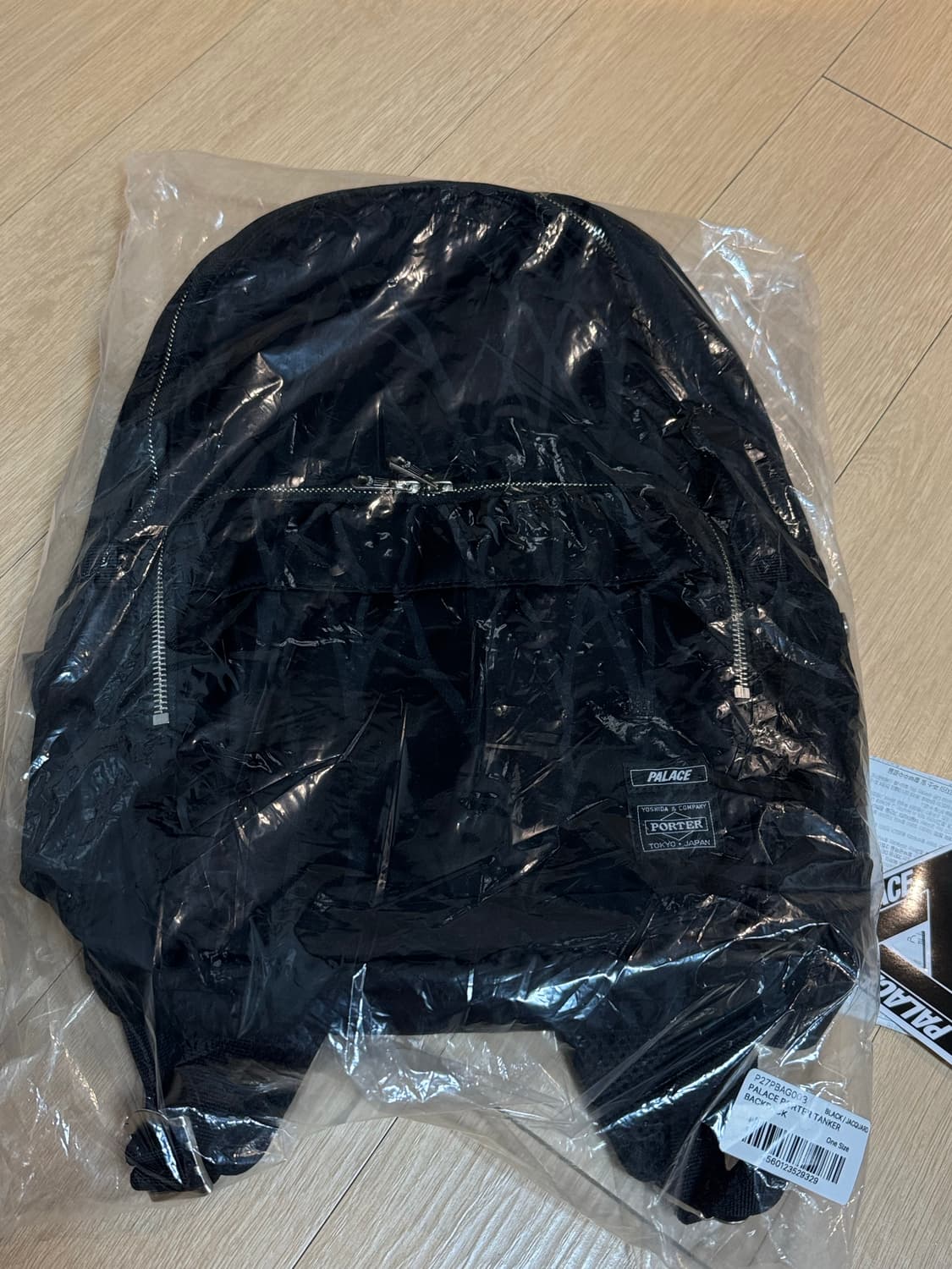 포터 x 팔라스 24fw 탱커 백팩 블랙 상품이미지3