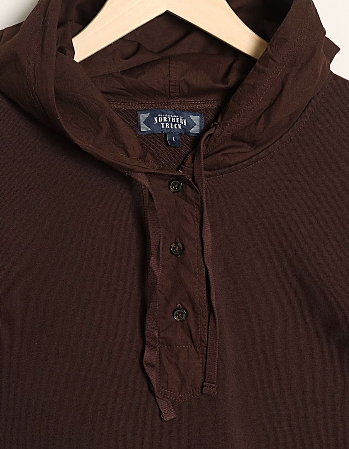 NORTHERN TRUCK Jersey Cotton Hoodie 상품이미지3
