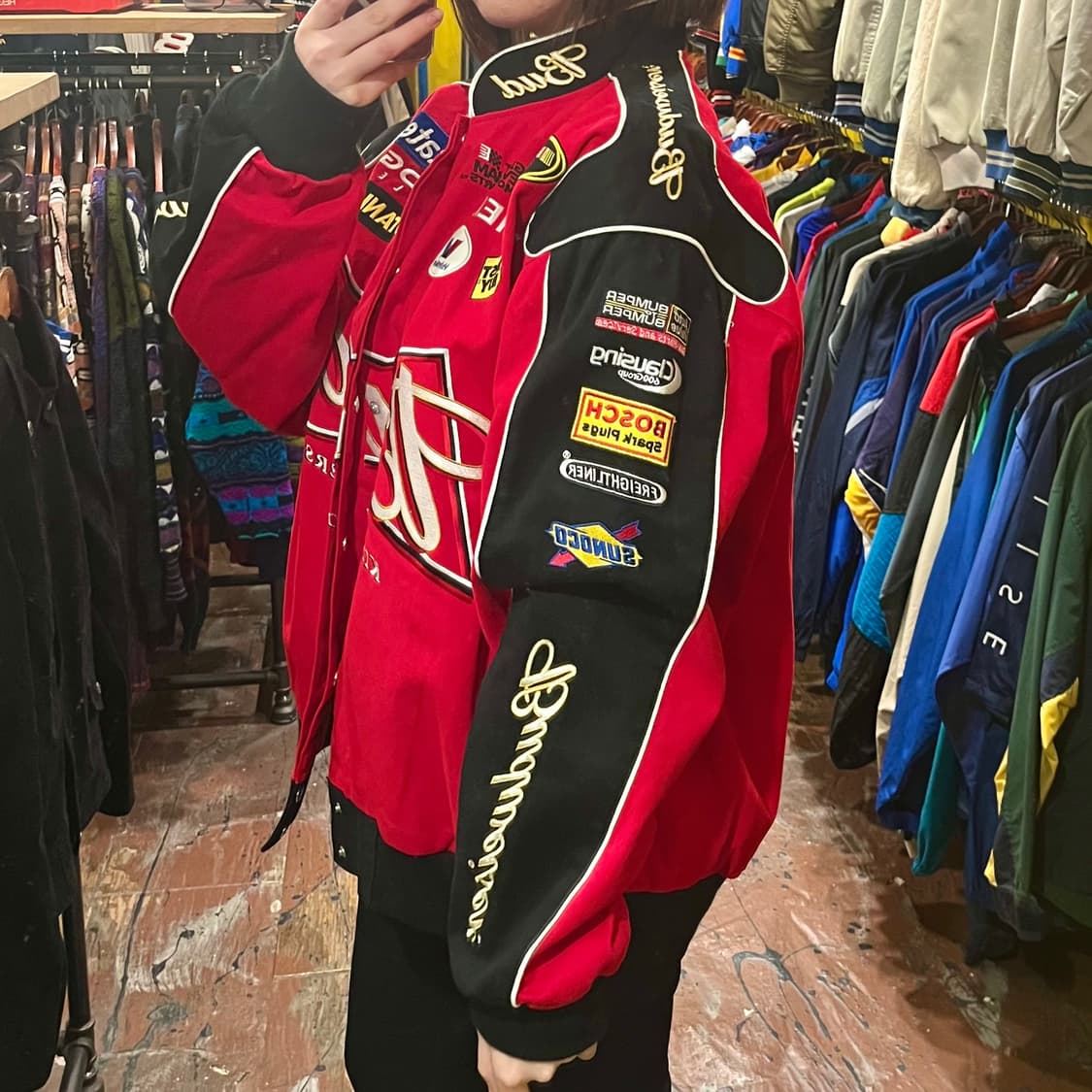 [HI] 빈티지 레이싱 자켓 상품이미지4