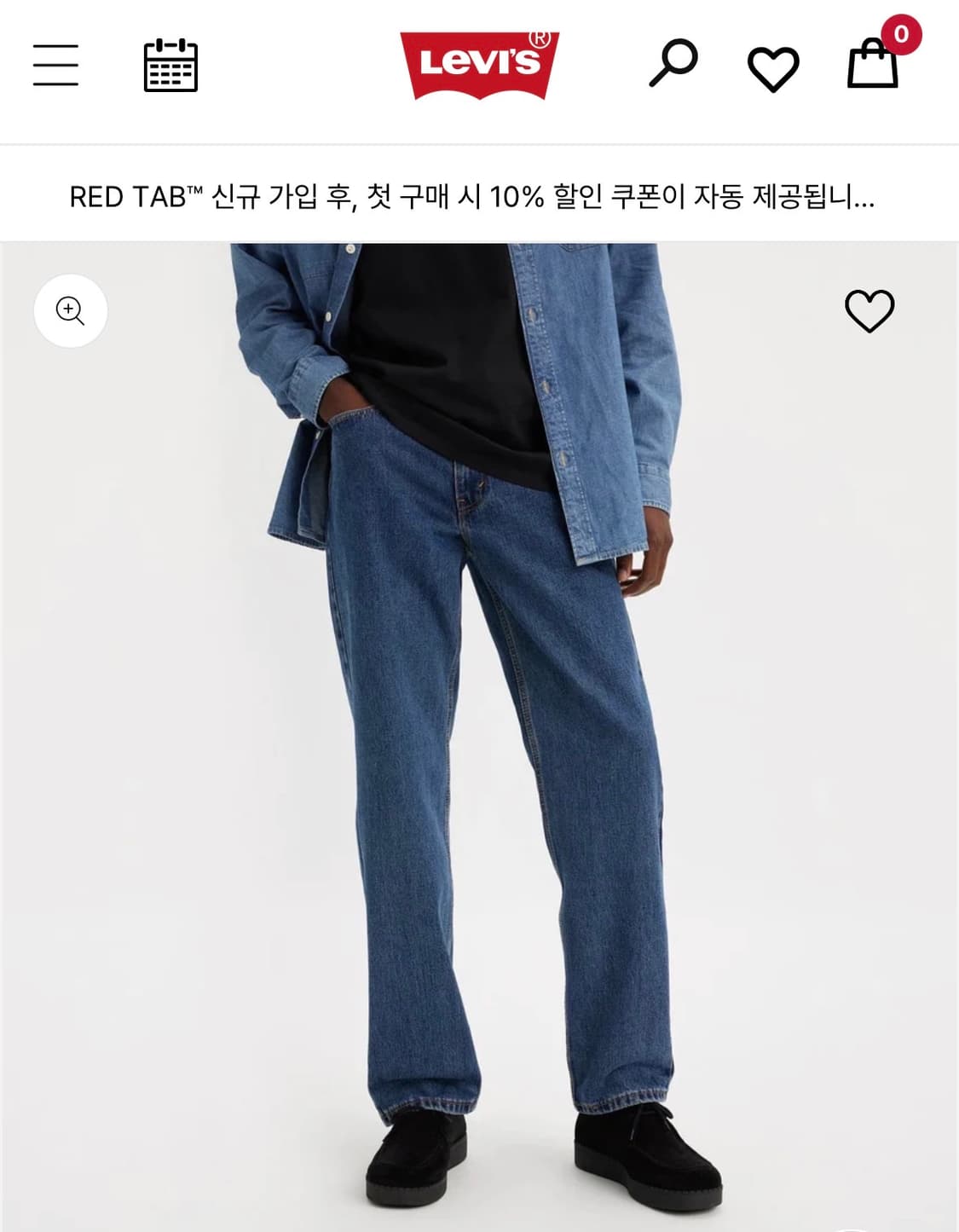 리바이스505 허리:34 기장:32 상품이미지6