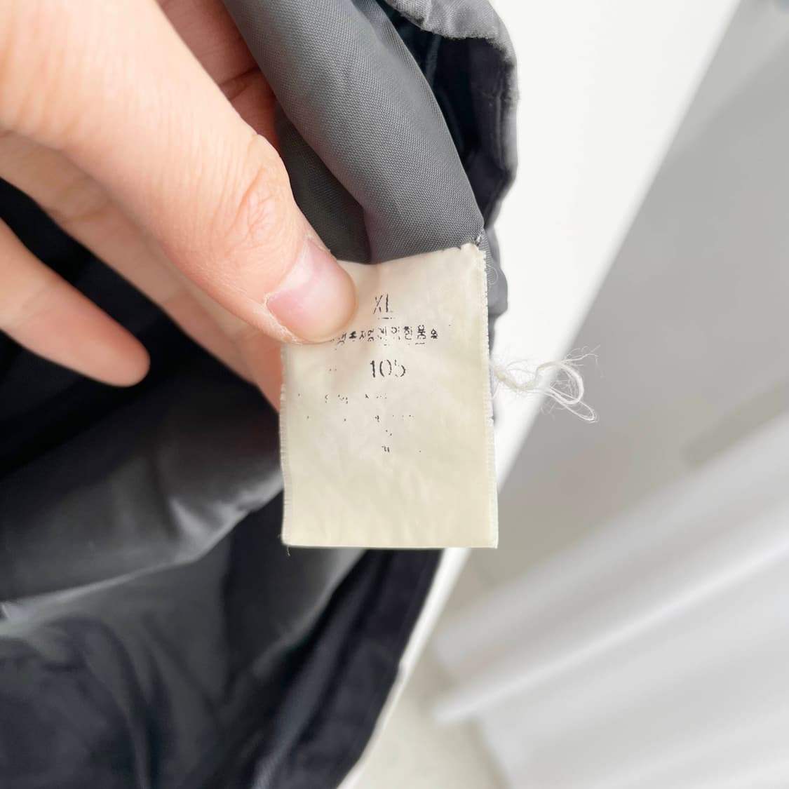 F2 노스페이스 그레이 고어텍스 바람막이 재킷 105사이즈 상품이미지5