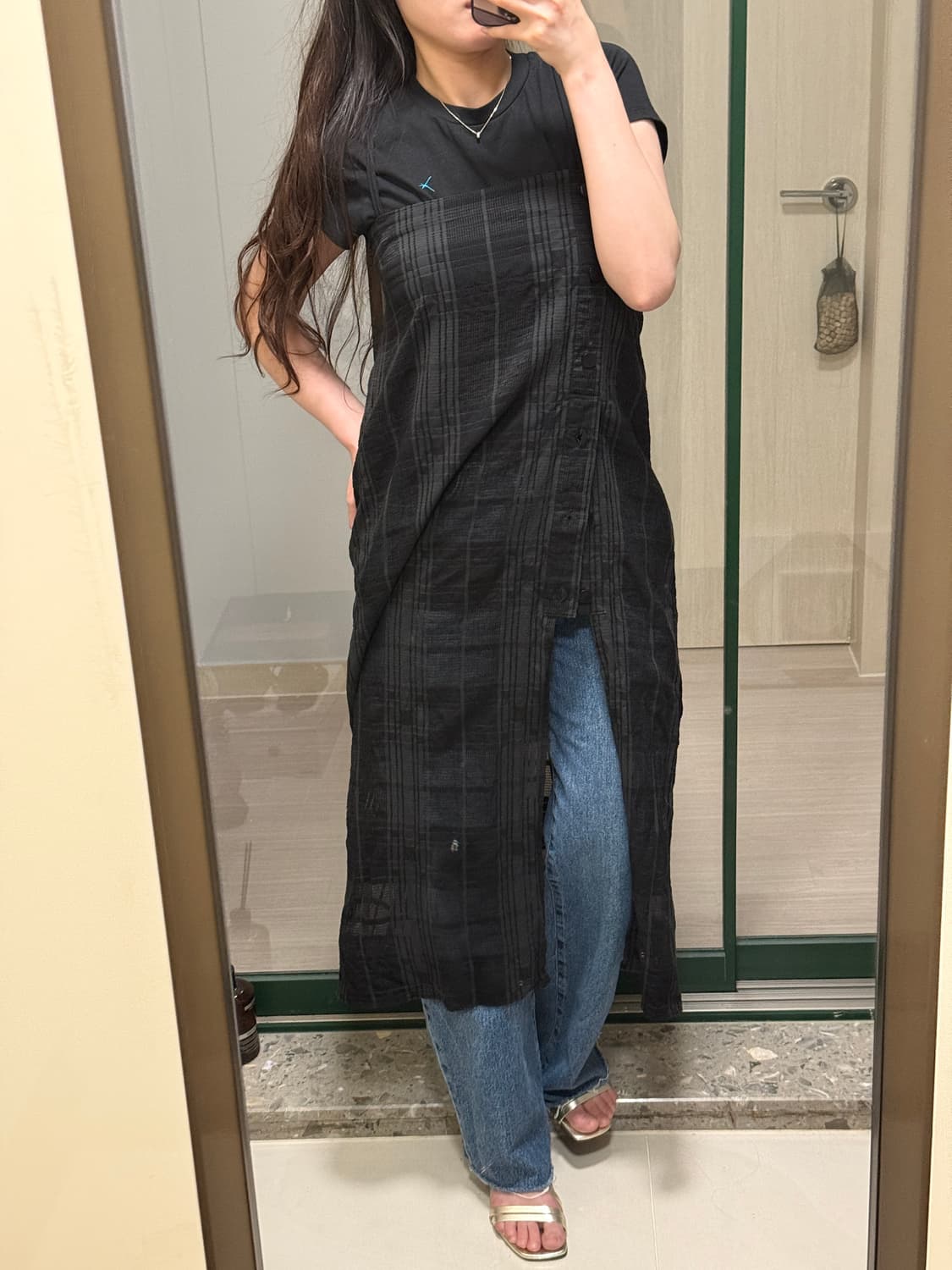 더일마 뷔스티에 레이어드 원피스 상품이미지4