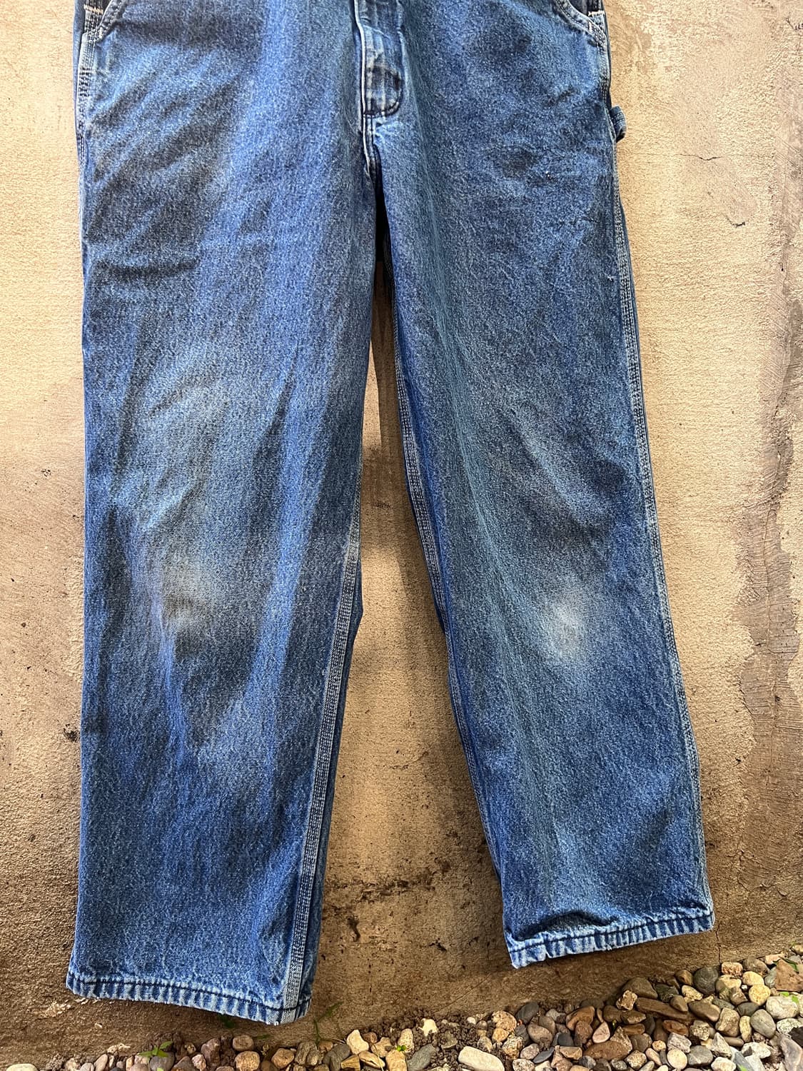 칼하트 오버롤 미드블루 상품이미지3