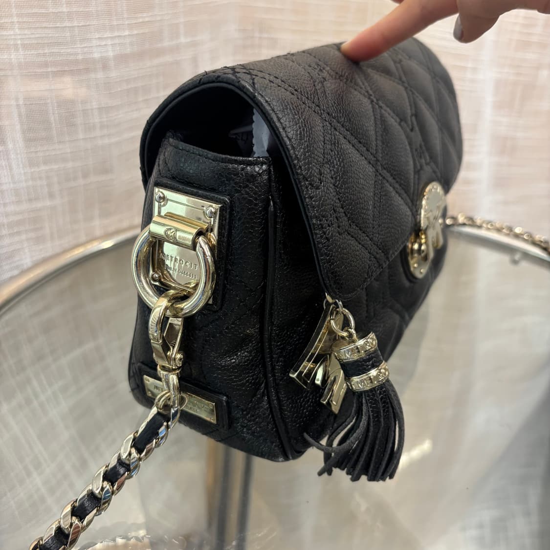 정품 메트로시티 퀄팅 크로스백     상품이미지4