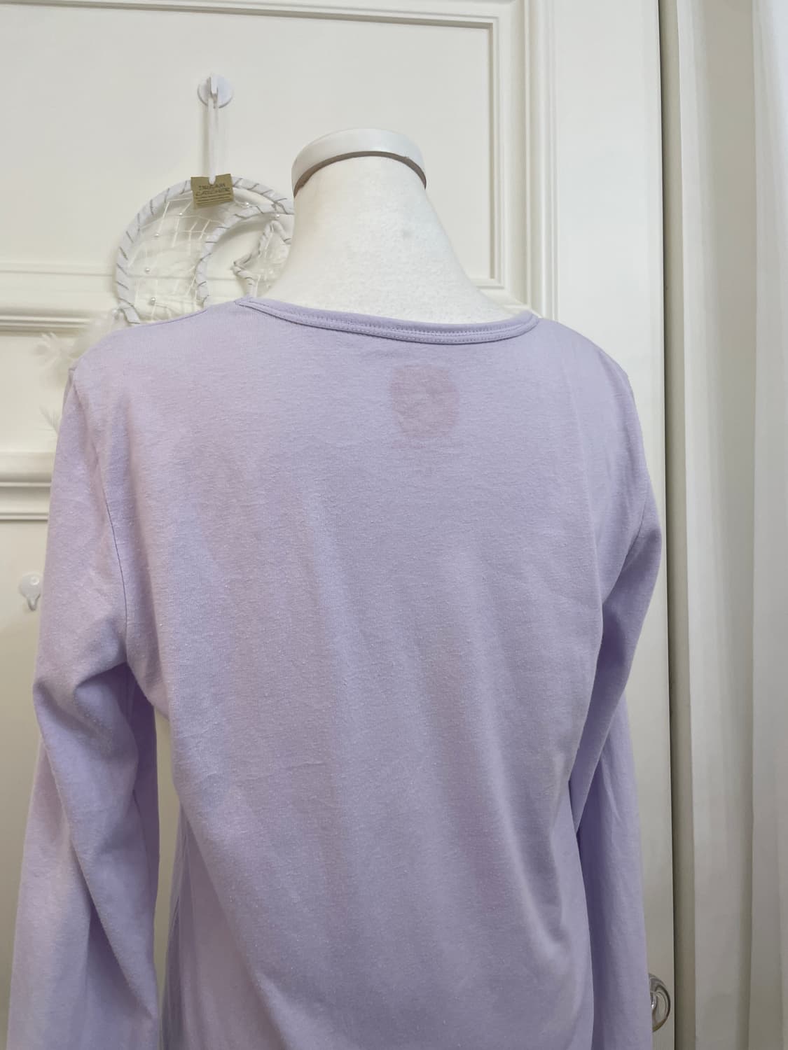 DISNEY pooh red glitter cute long sleeve 상품이미지4