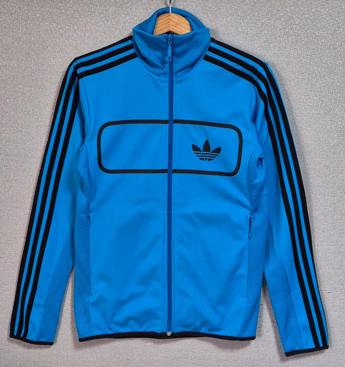 S ) 아디다스 스트릿 드라이버 블루 기모 트레이닝 져지 트랙탑  상품이미지1