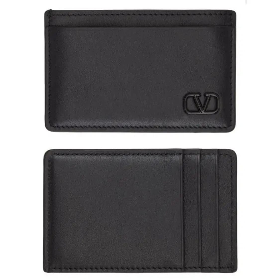 [정품]VALENTINO 발렌티노 송아지가죽 V로고 카드지갑 상품이미지1