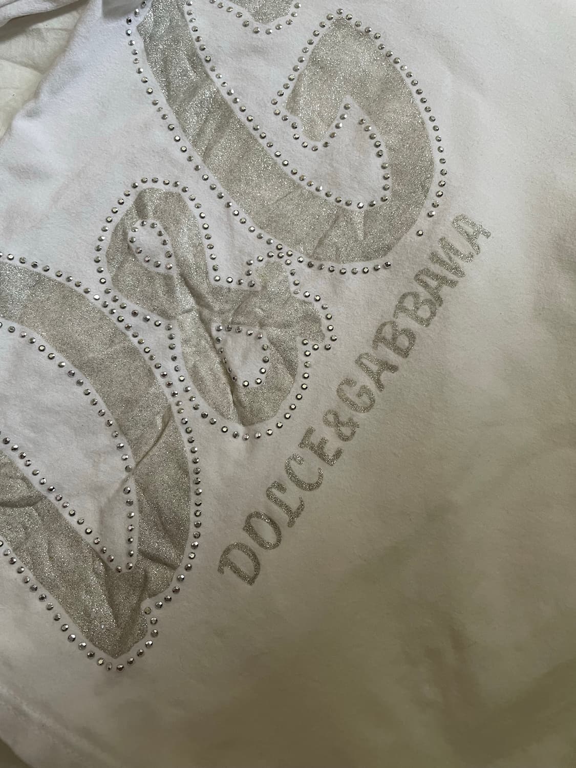 Dolce&gabbana 스톤 로고 슬림핏 긴팔 티  상품이미지4