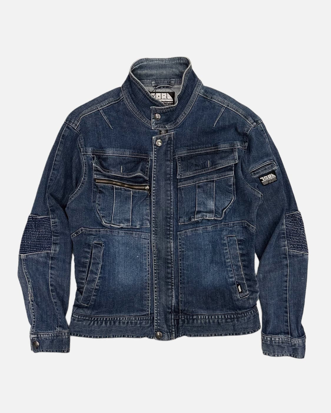 TORA work denim zip-up jacket 상품이미지1