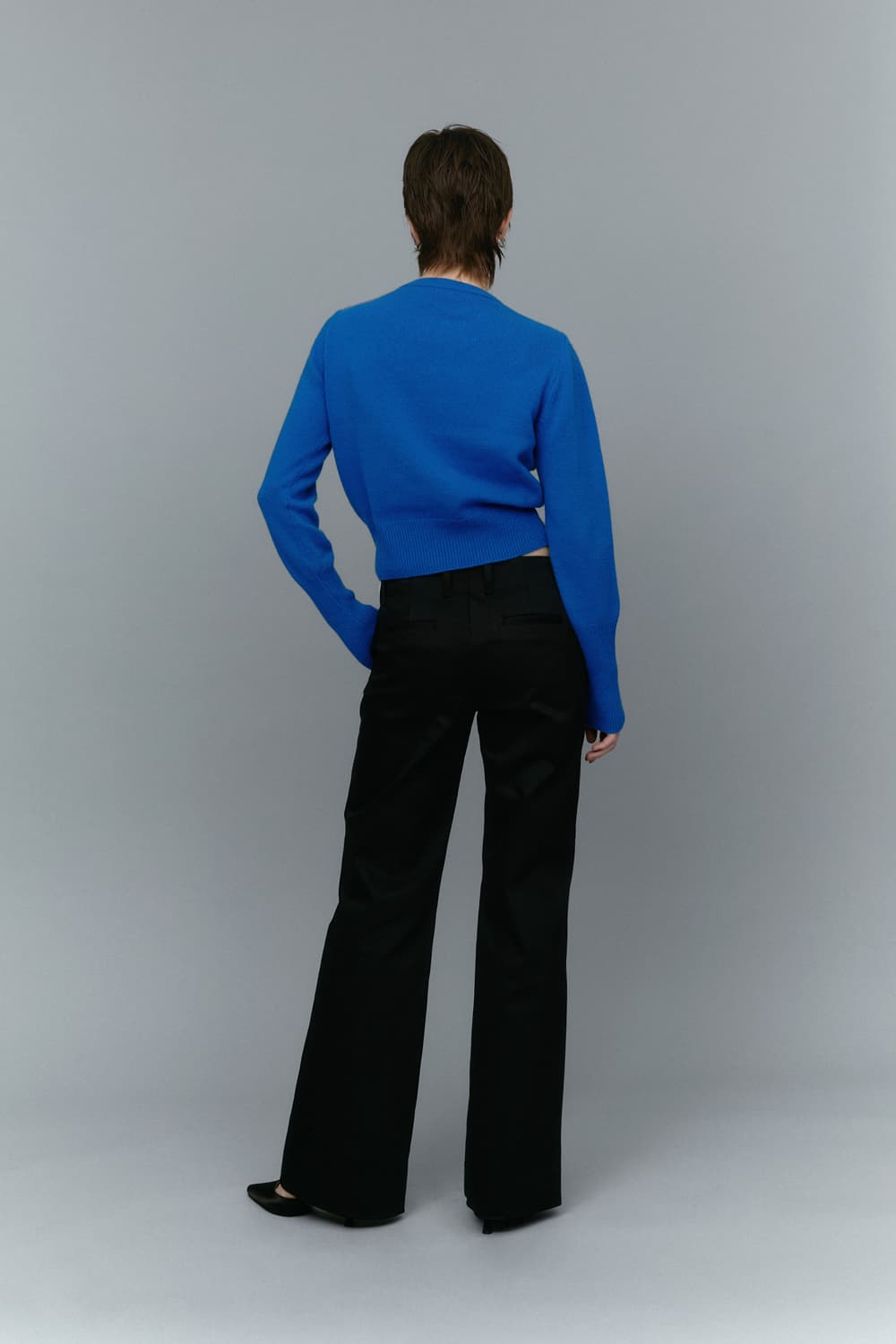 [버뮬라/BURMULA] 캐시미어 라운드 니트 상품이미지1